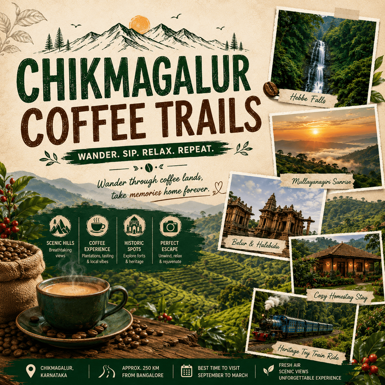 CHIKMAGALUR COFFEE TRAILS