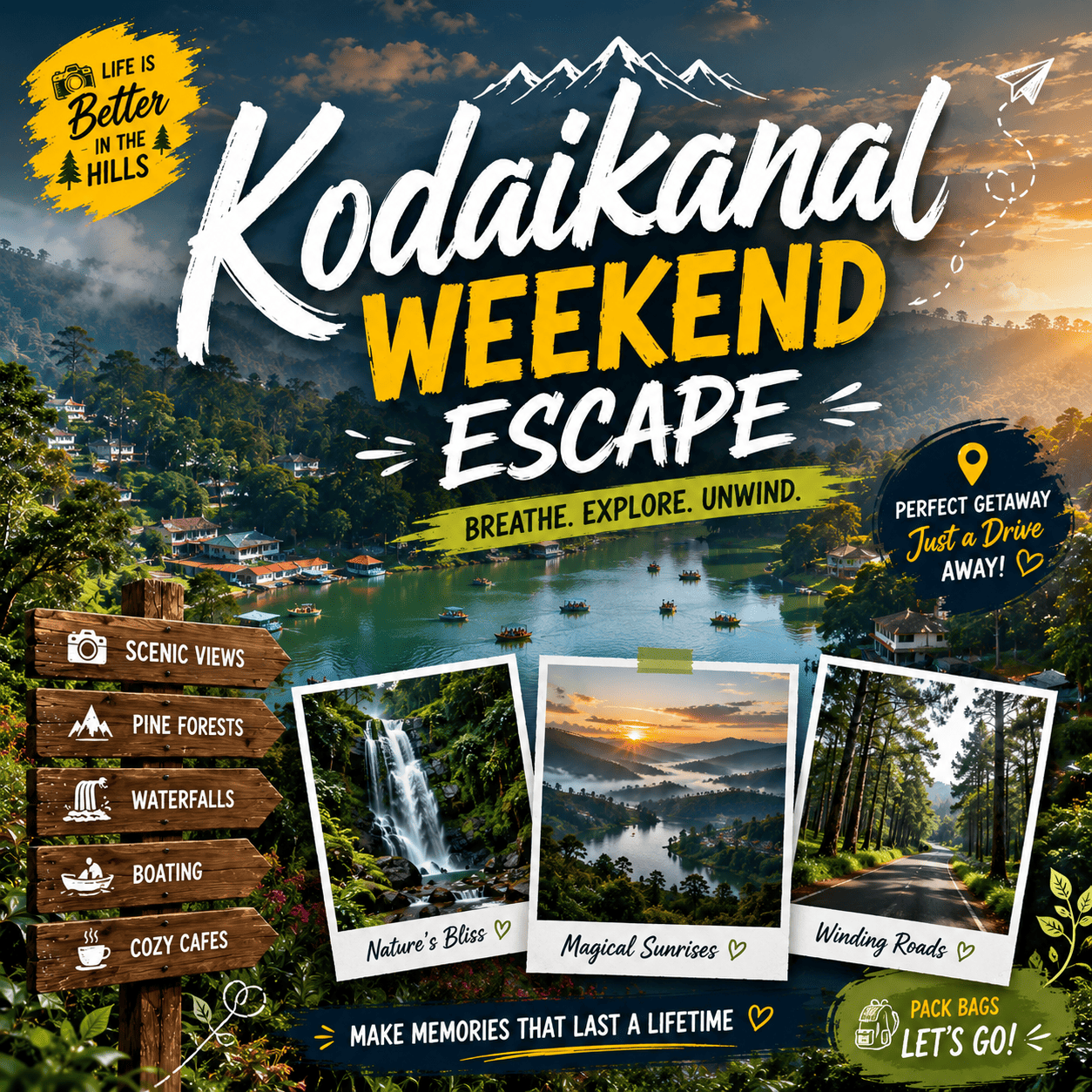 KODAIKANAL WEEKEND ESCAPE