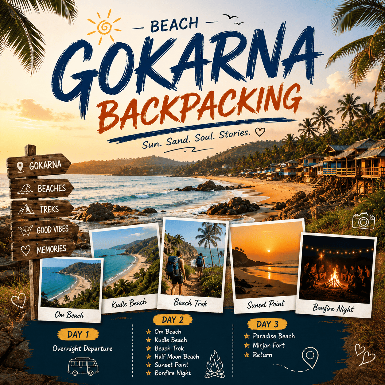 GOKARNA BEACH BACKPACKING